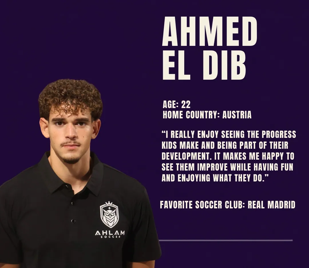 Coach Ahmed El Dib — Austria, helping kids improve while having fun