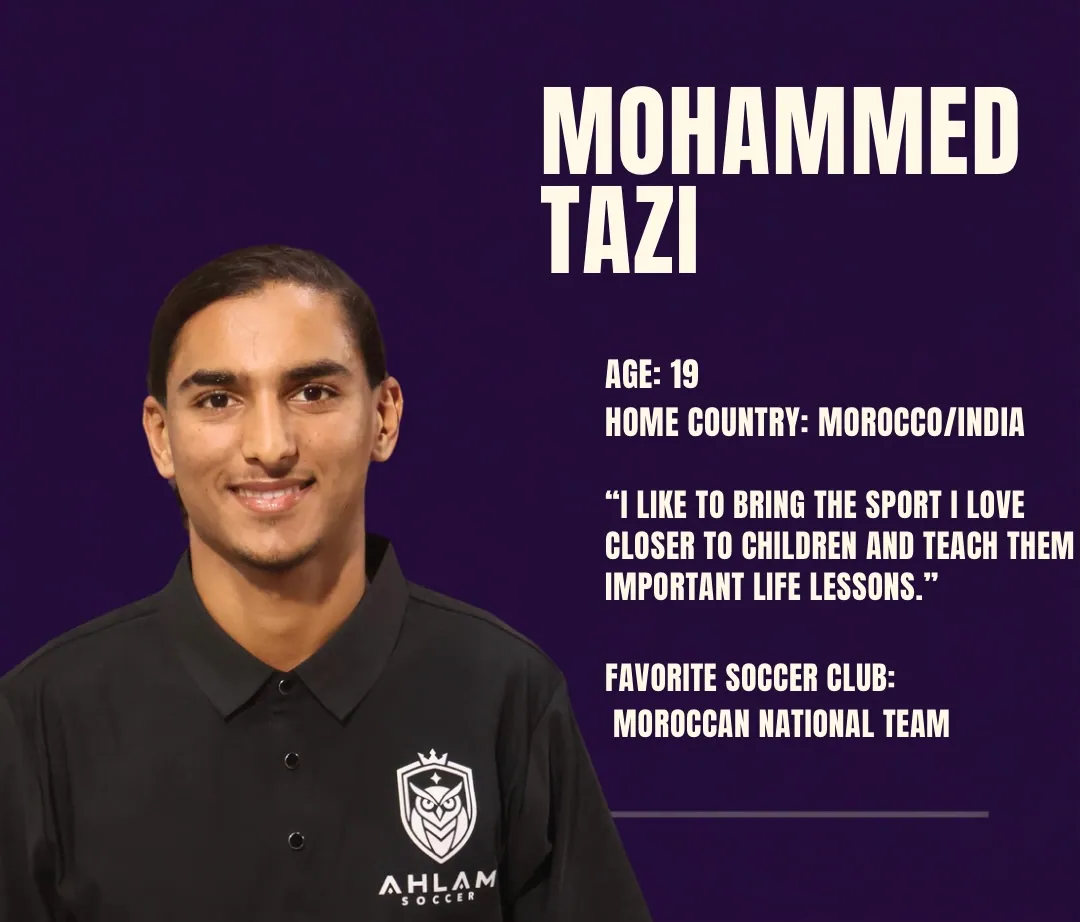 Coach Mohammed Tazi — Morocco/India, bringing soccer closer to children with life lessons