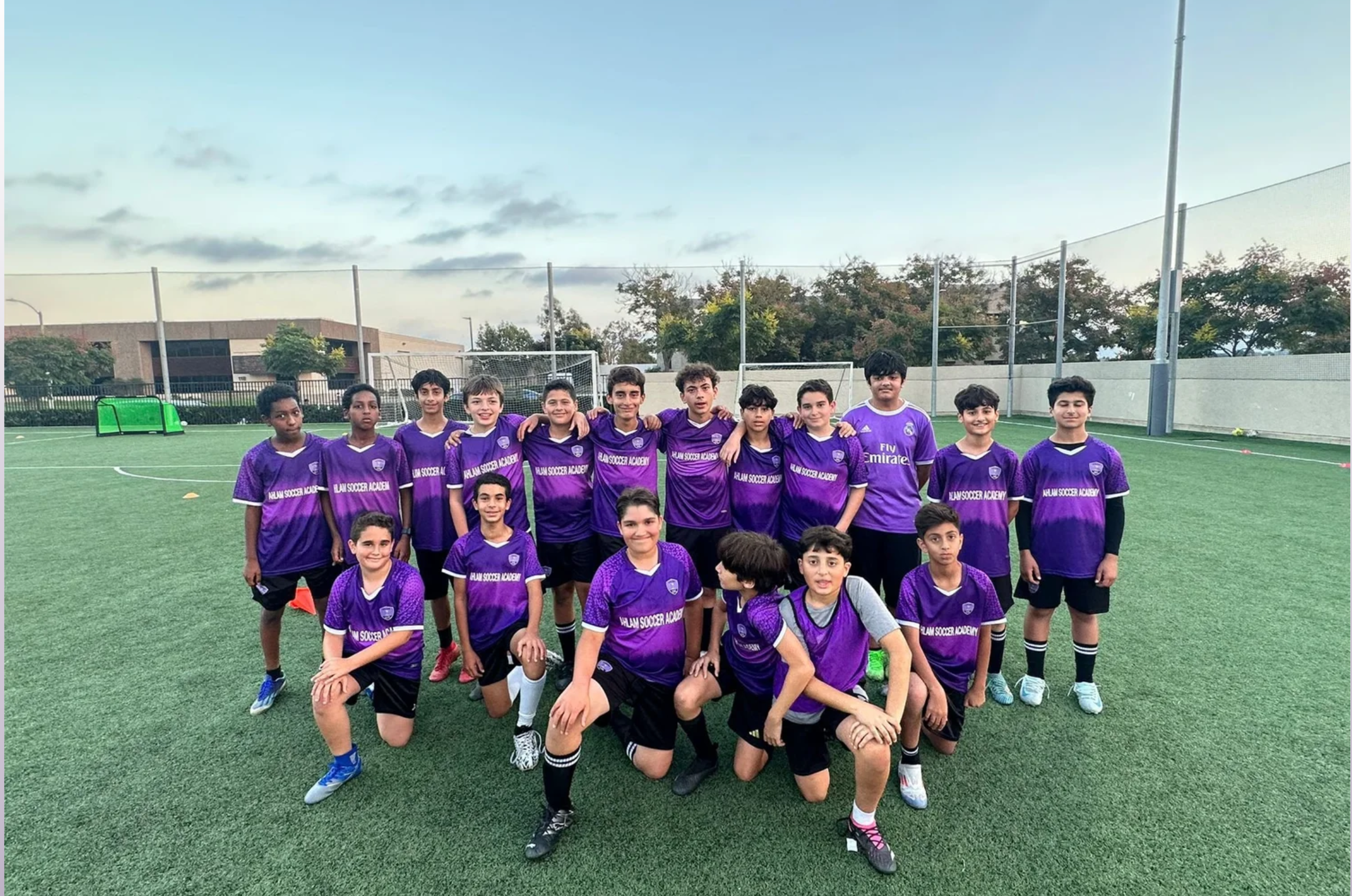 Team photo representing excellence